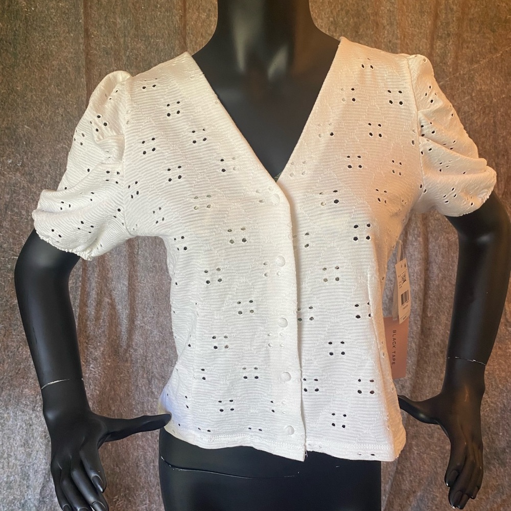 White Bolero Style Top